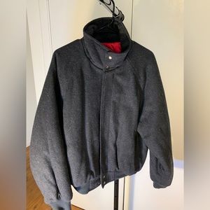 Aberdeen Bomber Jacket, Size 44, Wool Blend